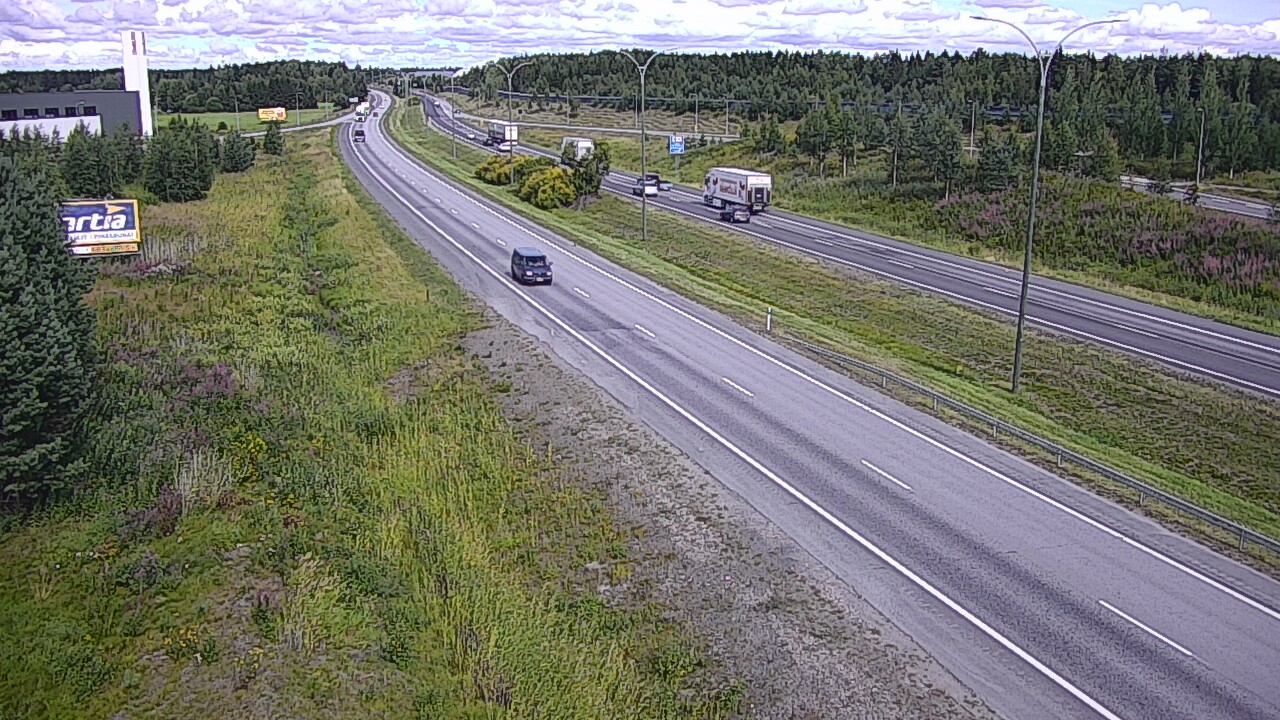 Weather Camera Image Road 4 Kempele, Zatelliitti, Oulu, Pohjois-Pohjanmaa