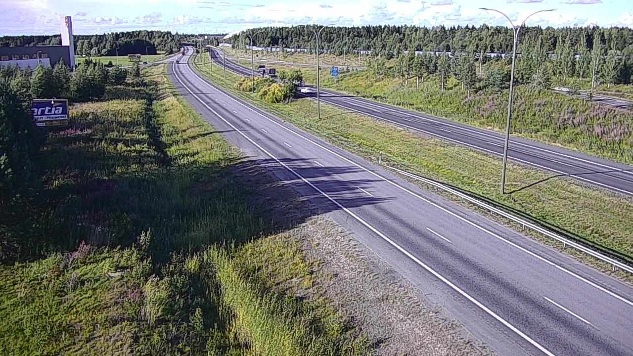 Kelikamerat Kuva Tie 4 Kempele, Zatelliitti, Oulu, Pohjois-Pohjanmaa