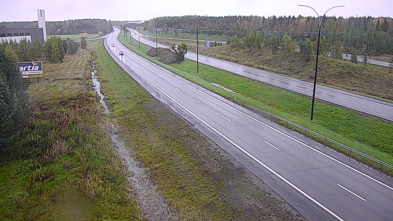 Kelikamerat Kuva Tie 4 Kempele, Zatelliitti, Oulu, Pohjois-Pohjanmaa