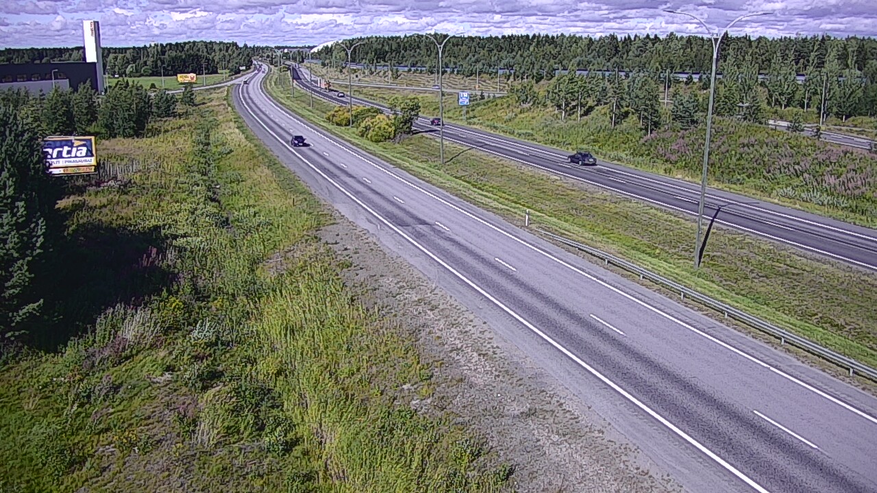 Kelikamerat Kuva Tie 4 Kempele, Zatelliitti, Oulu, Pohjois-Pohjanmaa