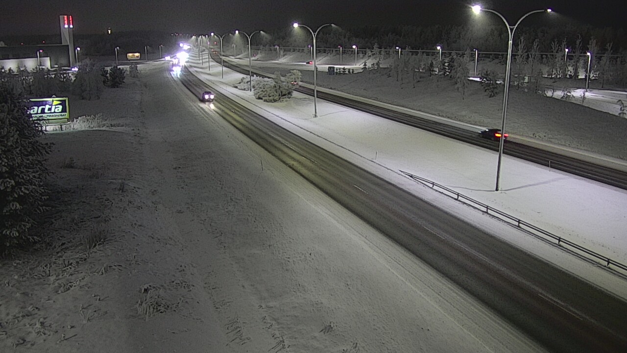 Kelikamerat Kuva Tie 4 Kempele, Zatelliitti, Oulu, Pohjois-Pohjanmaa