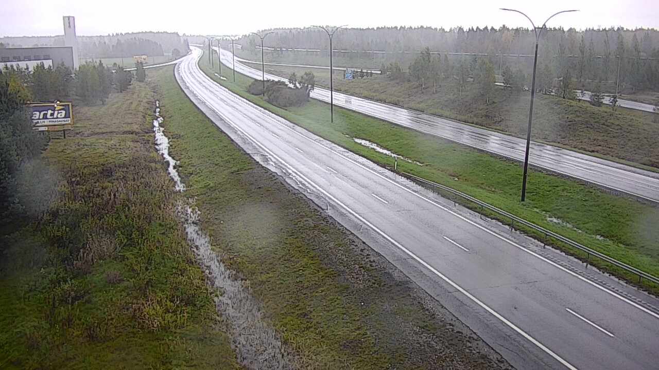 Weather Camera Image Road 4 Kempele, Zatelliitti, Oulu, Pohjois-Pohjanmaa