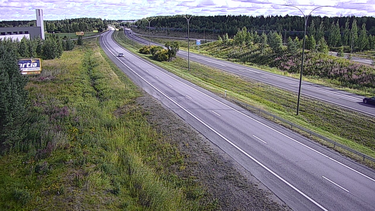 Kelikamerat Kuva Tie 4 Kempele, Zatelliitti, Oulu, Pohjois-Pohjanmaa