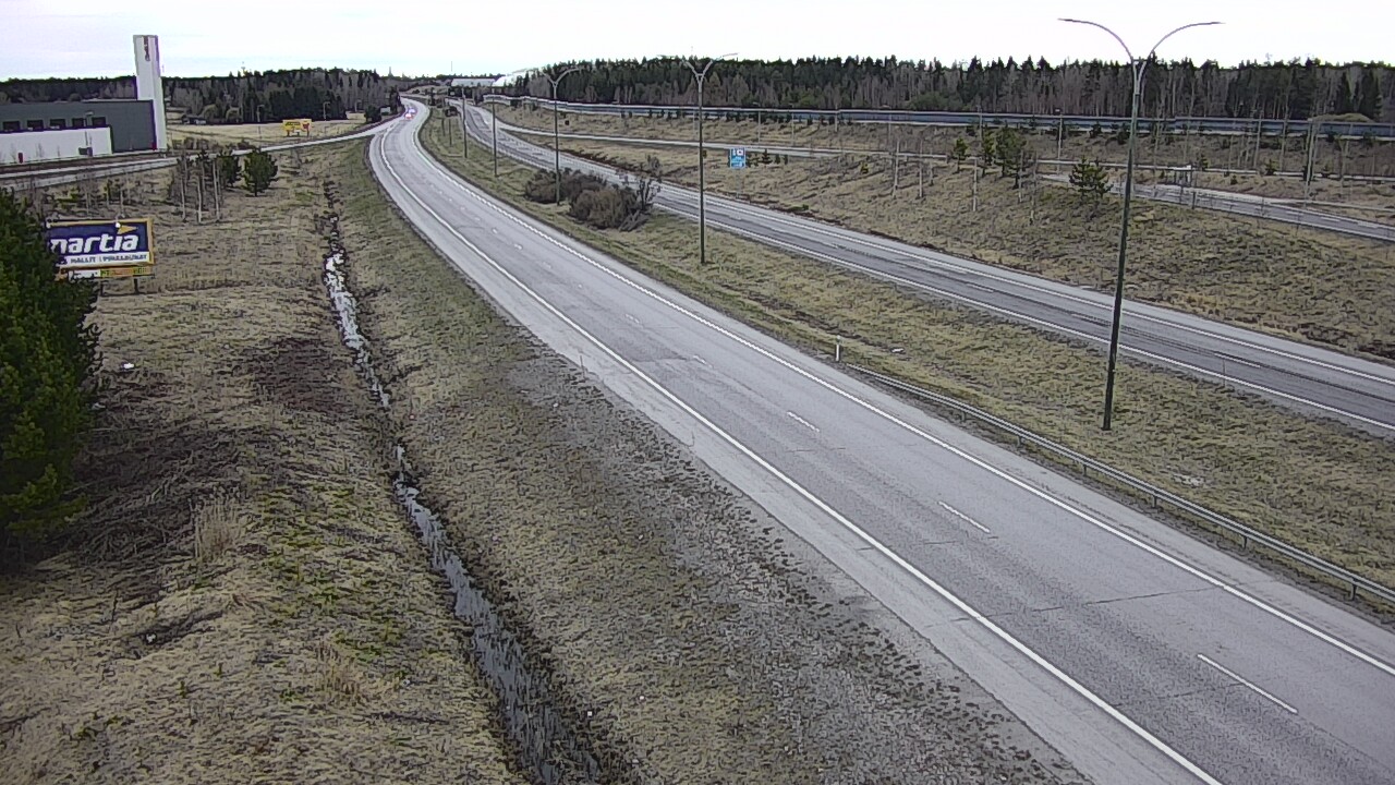 Weather Camera Image Road 4 Kempele, Zatelliitti, Oulu, Pohjois-Pohjanmaa