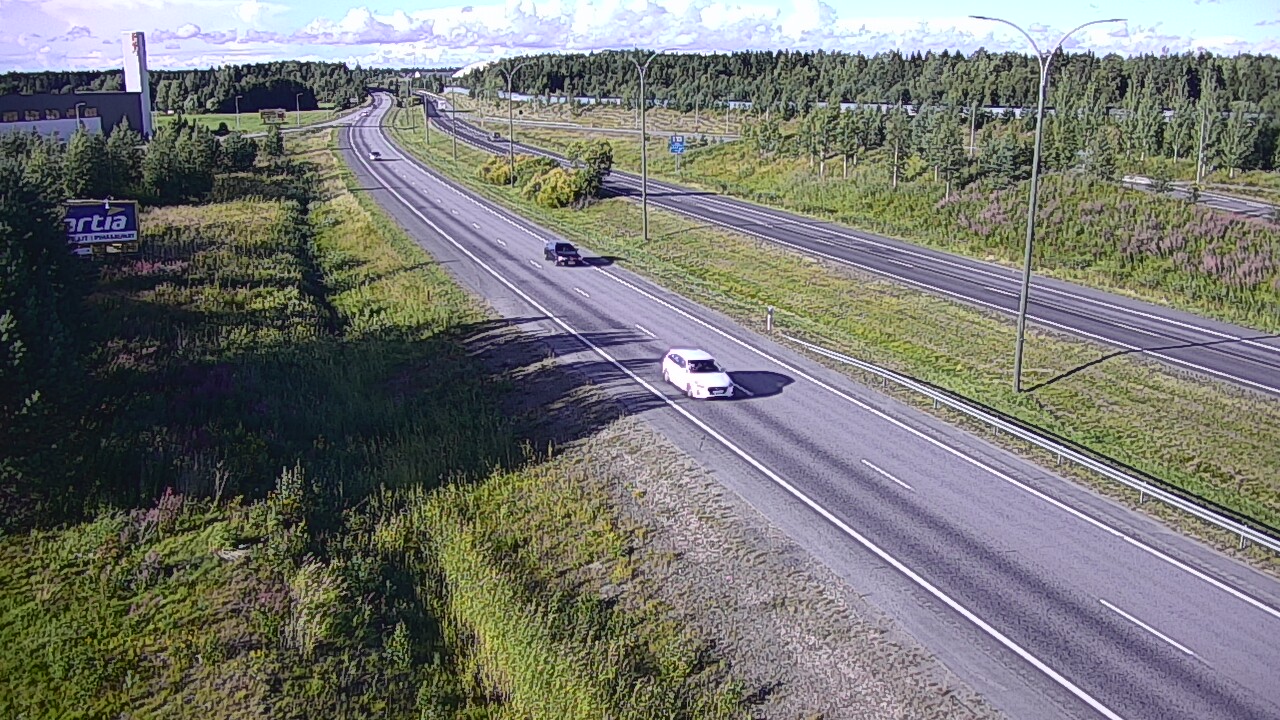 Kelikamerat Kuva Tie 4 Kempele, Zatelliitti, Oulu, Pohjois-Pohjanmaa