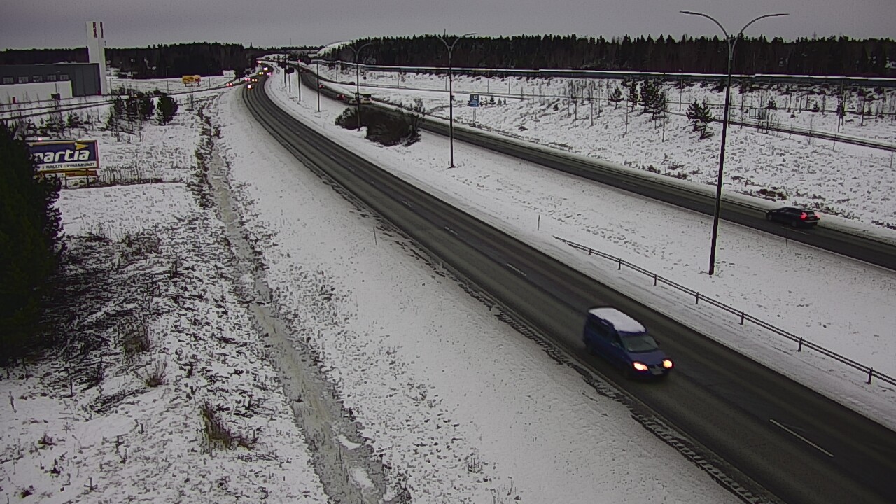 Kelikamerat Kuva Tie 4 Kempele, Zatelliitti, Oulu, Pohjois-Pohjanmaa