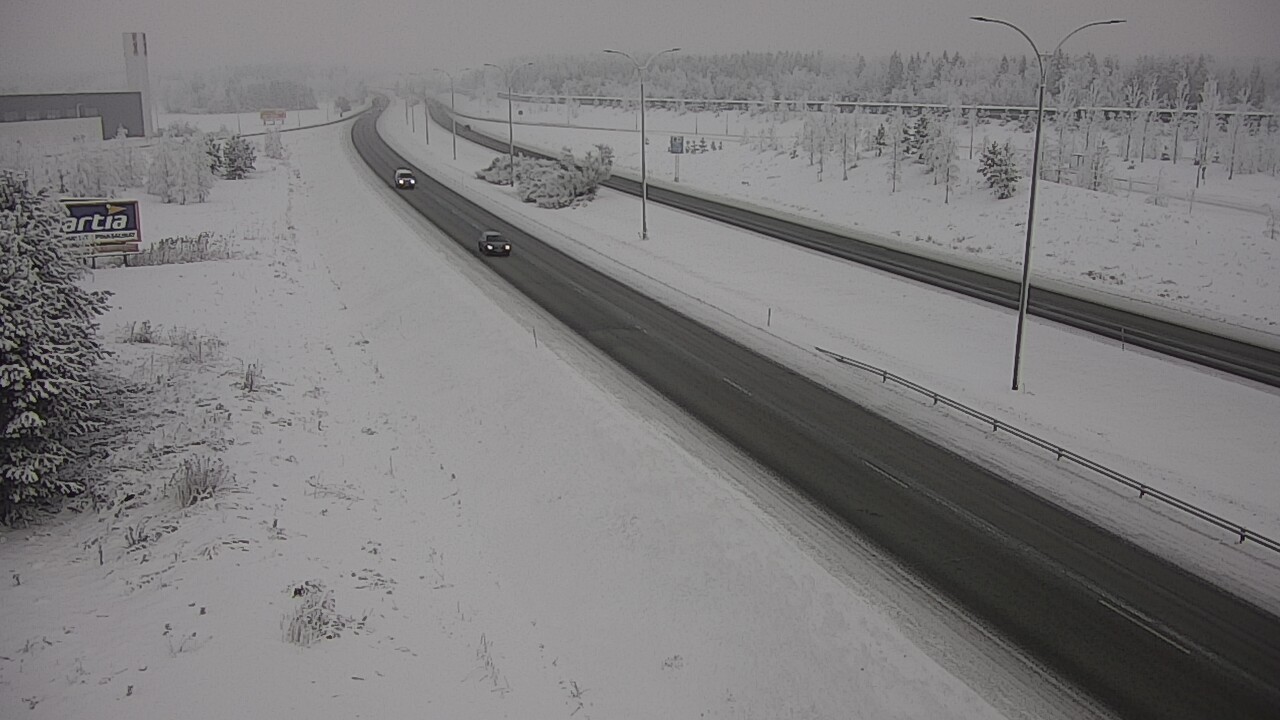 Kelikamerat Kuva Tie 4 Kempele, Zatelliitti, Oulu, Pohjois-Pohjanmaa