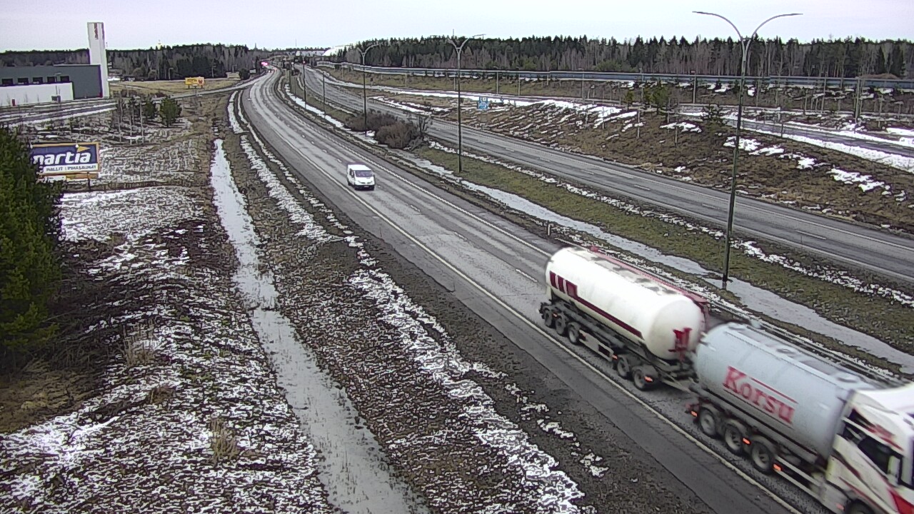 Kelikamerat Kuva Tie 4 Kempele, Zatelliitti, Oulu, Pohjois-Pohjanmaa