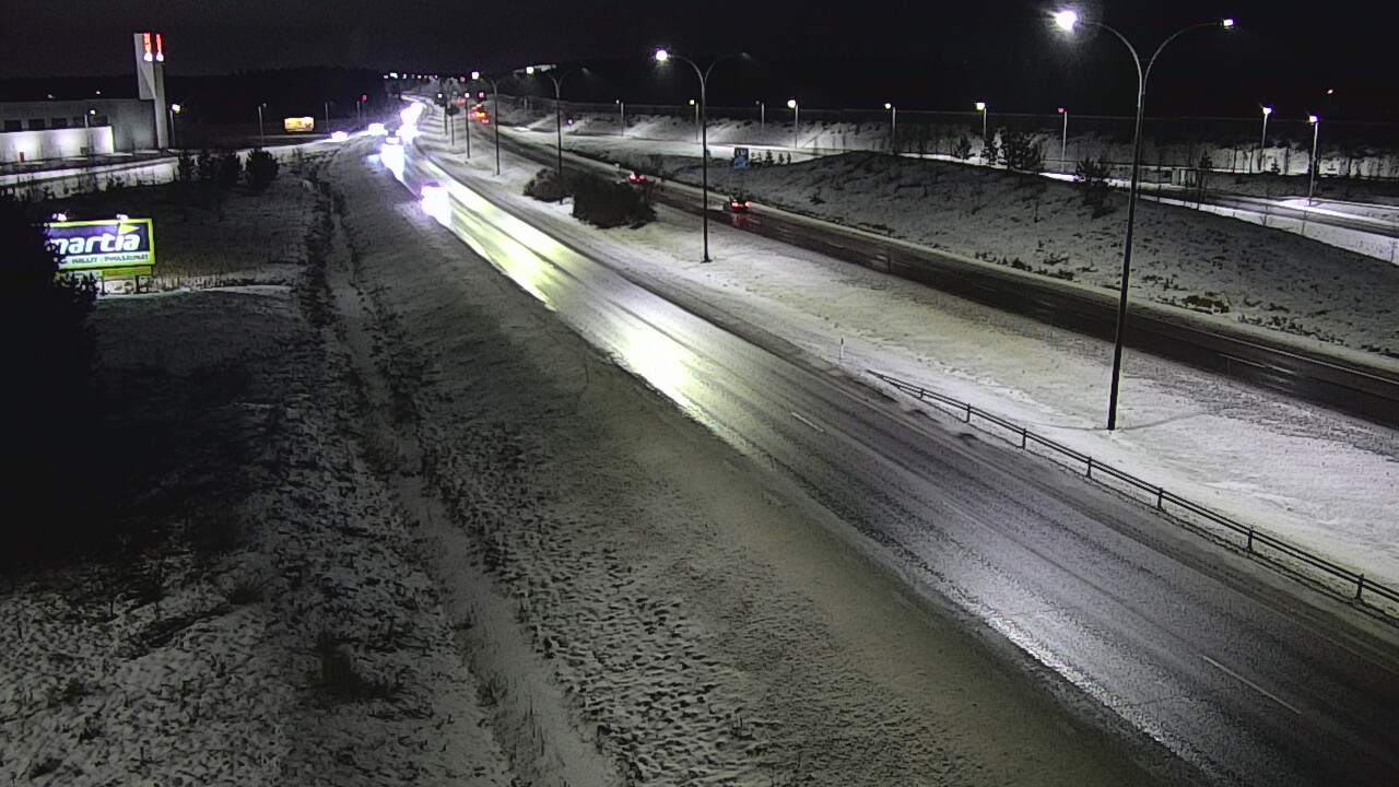 Weather Camera Image Road 4 Kempele, Zatelliitti, Oulu, Pohjois-Pohjanmaa