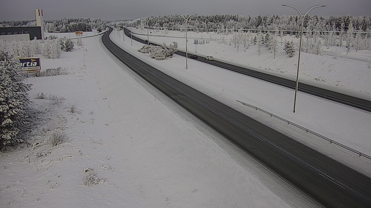 Kelikamerat Kuva Tie 4 Kempele, Zatelliitti, Oulu, Pohjois-Pohjanmaa