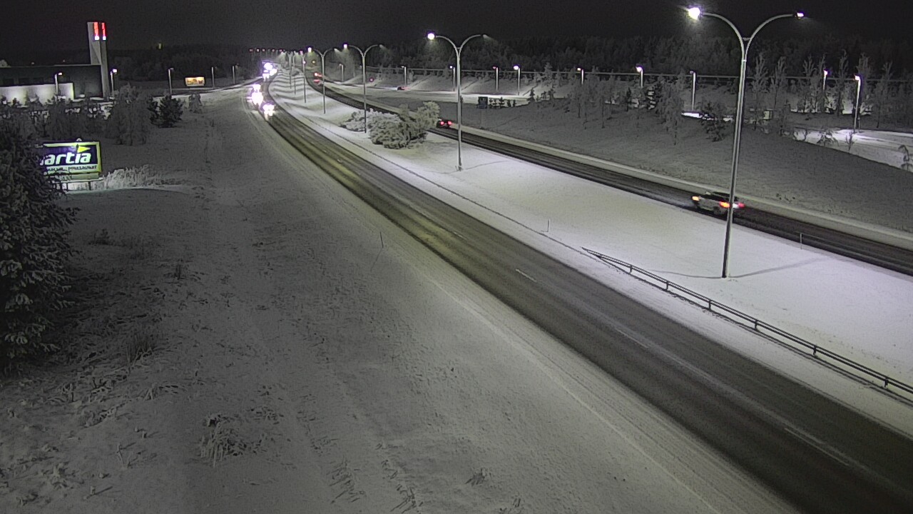 Kelikamerat Kuva Tie 4 Kempele, Zatelliitti, Oulu, Pohjois-Pohjanmaa