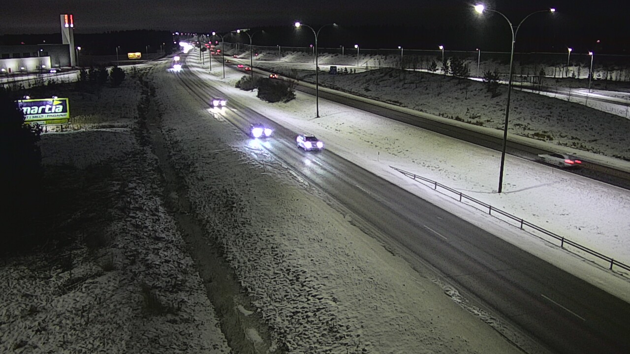 Kelikamerat Kuva Tie 4 Kempele, Zatelliitti, Oulu, Pohjois-Pohjanmaa