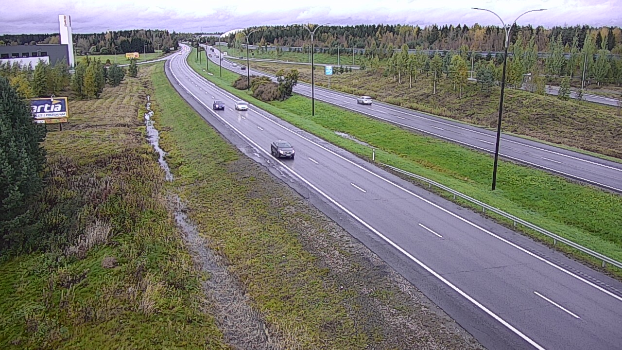 Kelikamerat Kuva Tie 4 Kempele, Zatelliitti, Oulu, Pohjois-Pohjanmaa