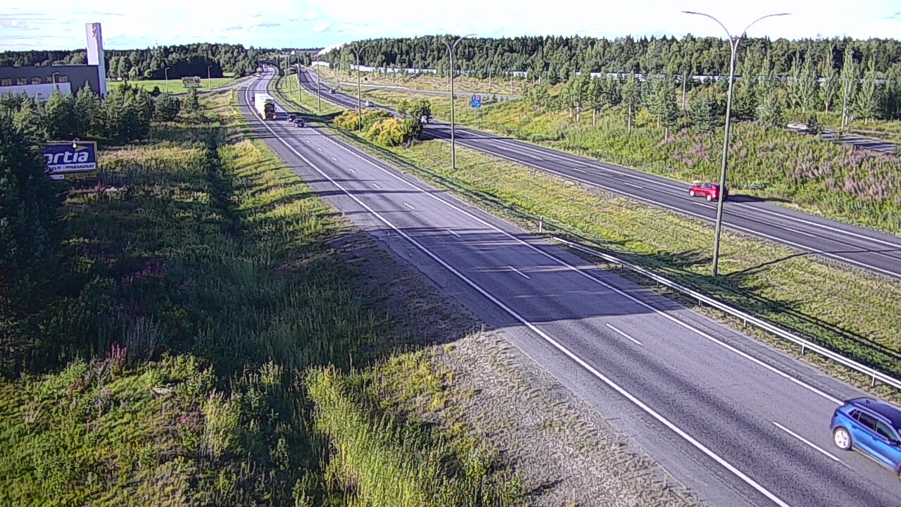 Kelikamerat Kuva Tie 4 Kempele, Zatelliitti, Oulu, Pohjois-Pohjanmaa