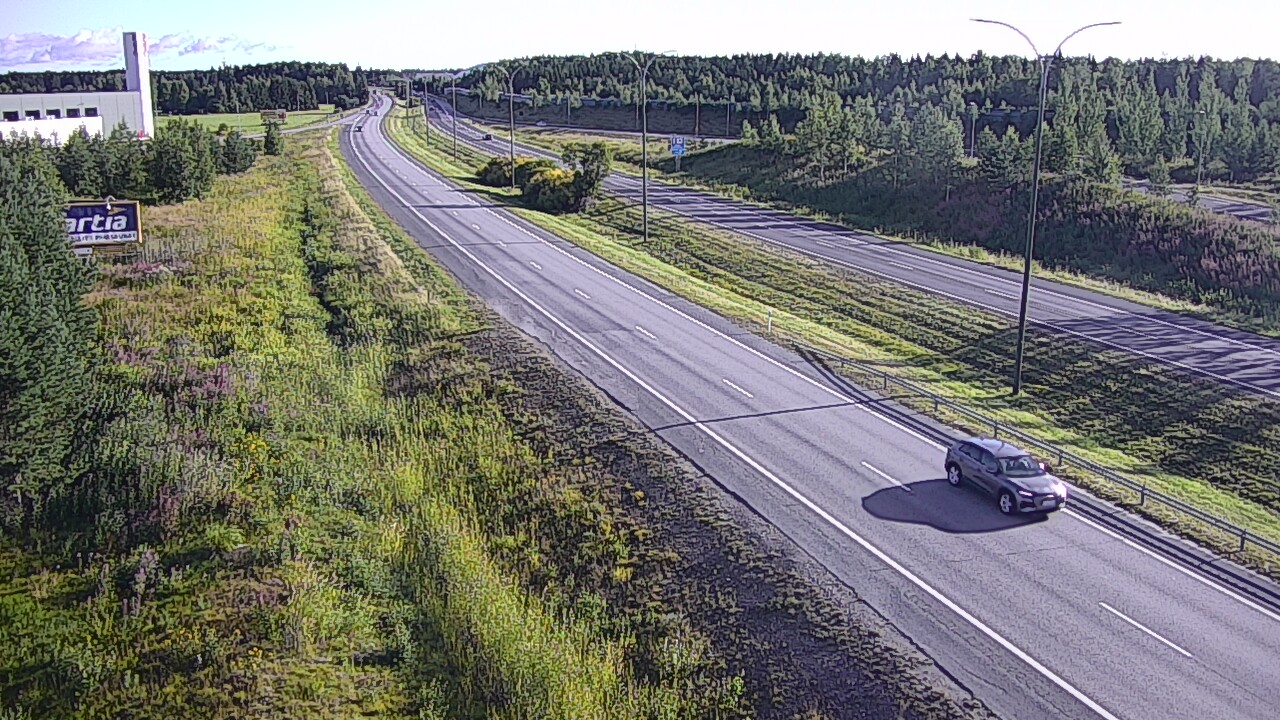 Kelikamerat Kuva Tie 4 Kempele, Zatelliitti, Oulu, Pohjois-Pohjanmaa