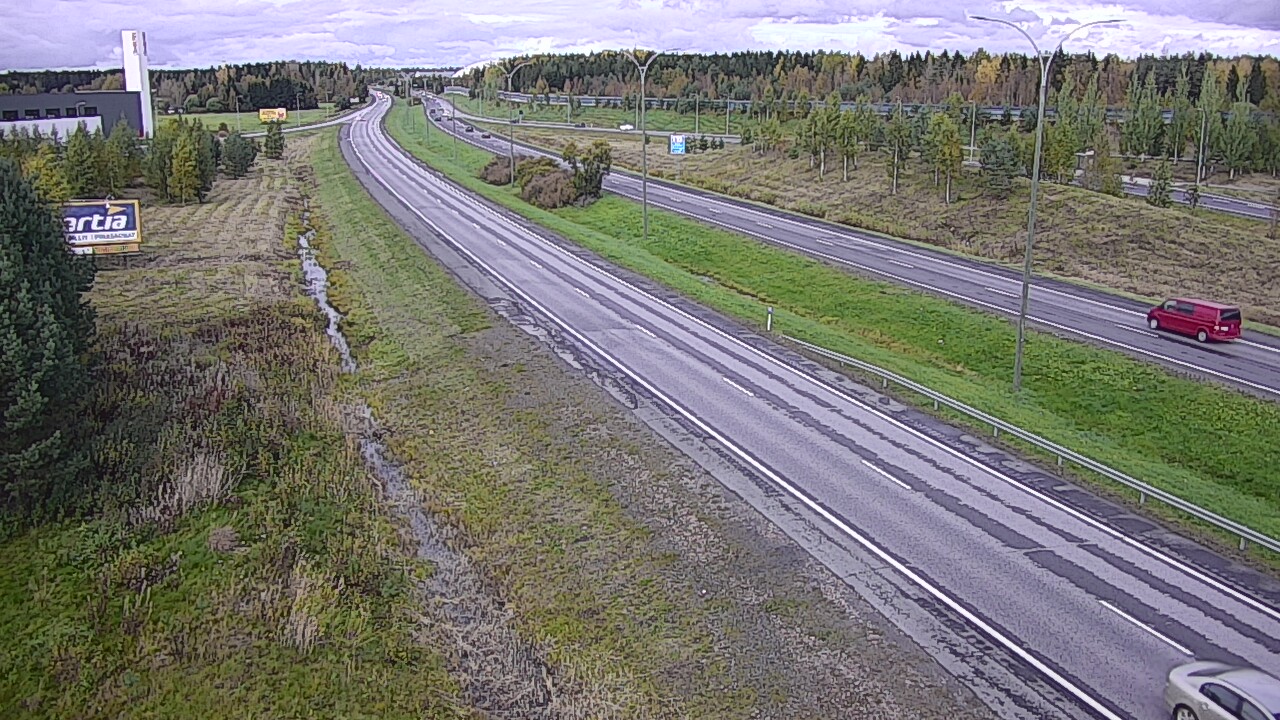 Weather Camera Image Road 4 Kempele, Zatelliitti, Oulu, Pohjois-Pohjanmaa