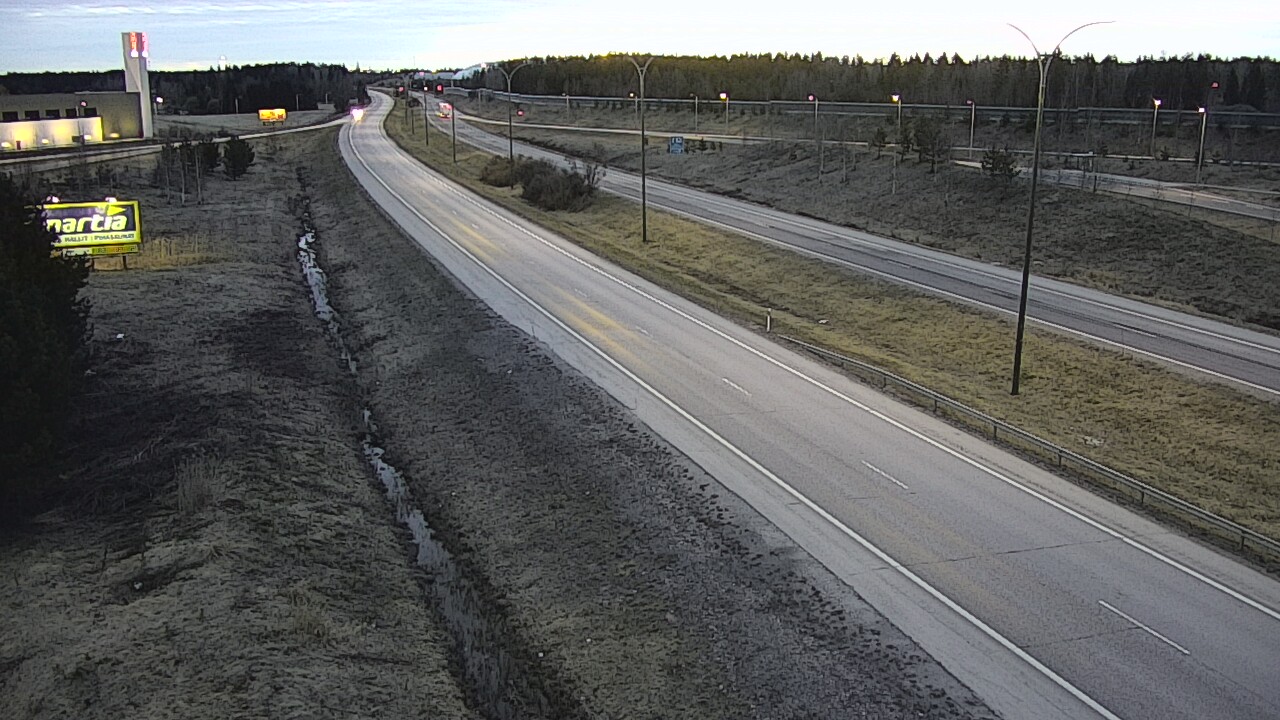 Weather Camera Image Road 4 Kempele, Zatelliitti, Oulu, Pohjois-Pohjanmaa