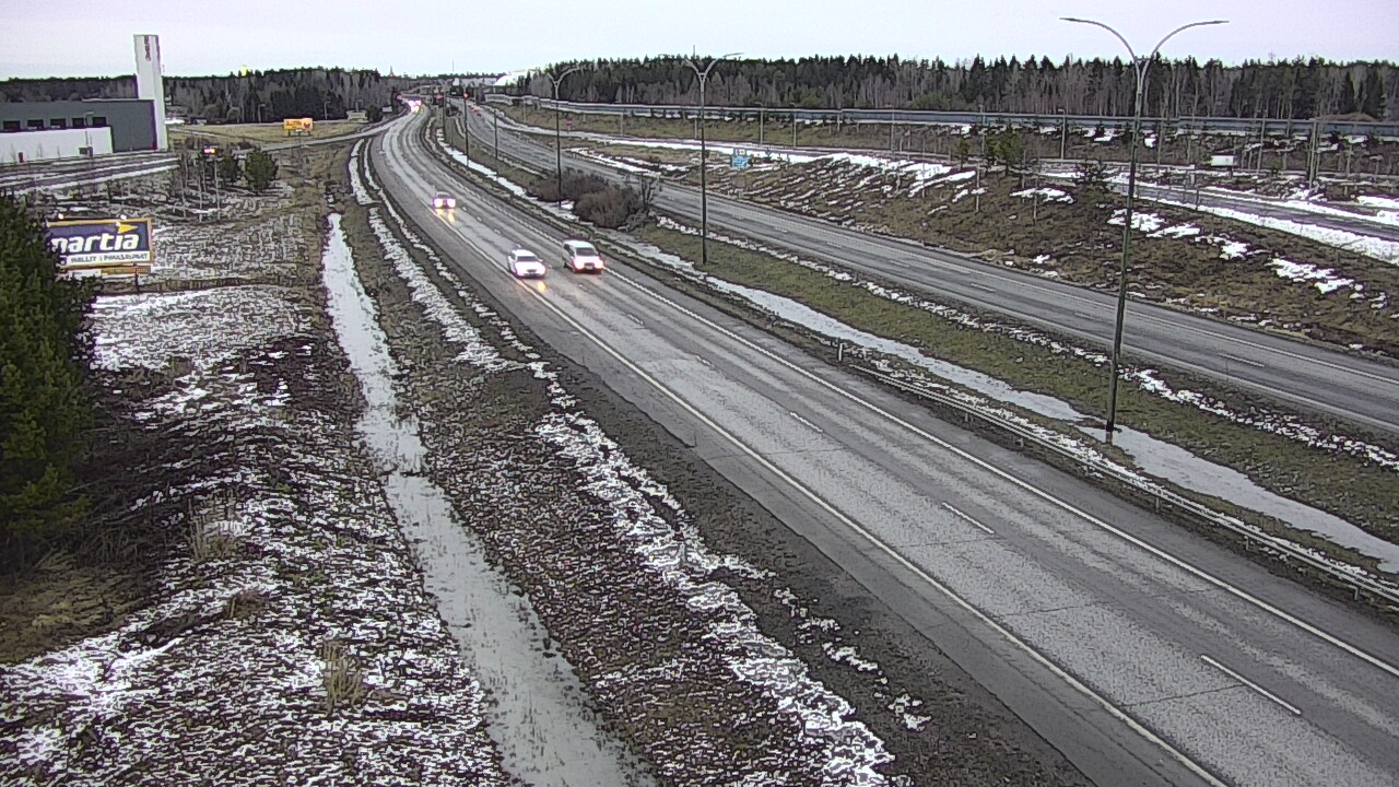 Kelikamerat Kuva Tie 4 Kempele, Zatelliitti, Oulu, Pohjois-Pohjanmaa