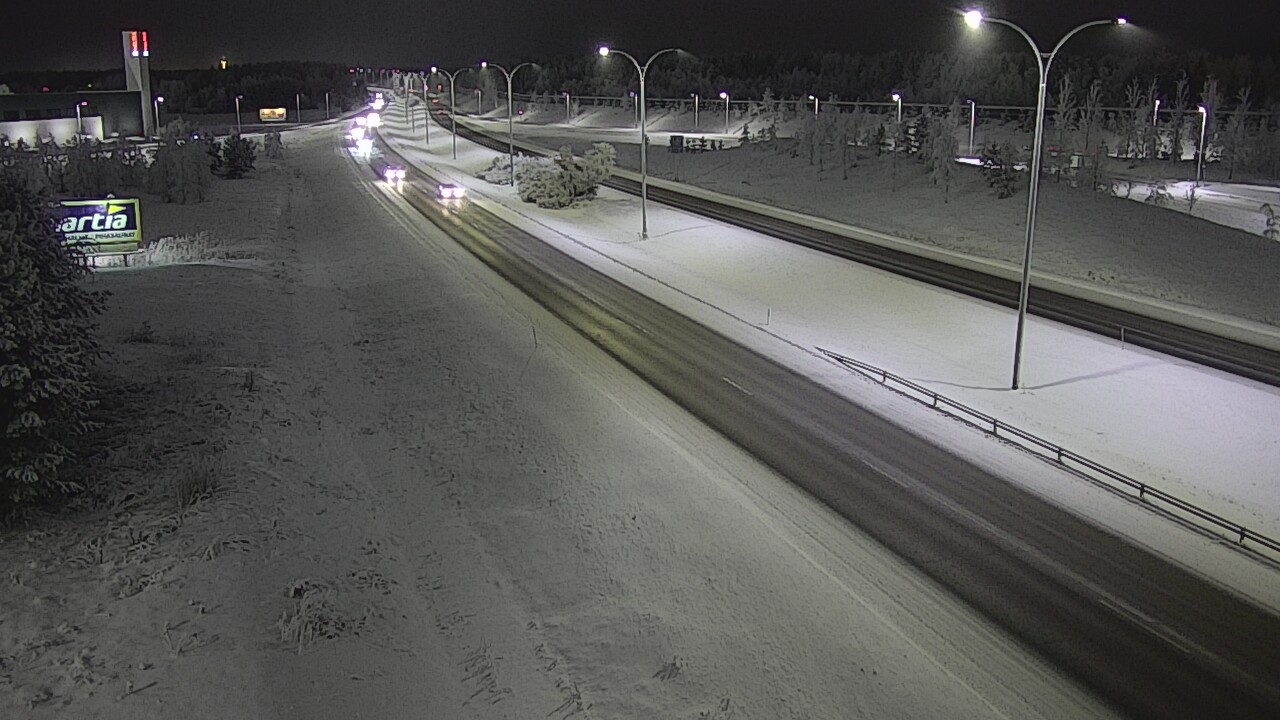 Kelikamerat Kuva Tie 4 Kempele, Zatelliitti, Oulu, Pohjois-Pohjanmaa