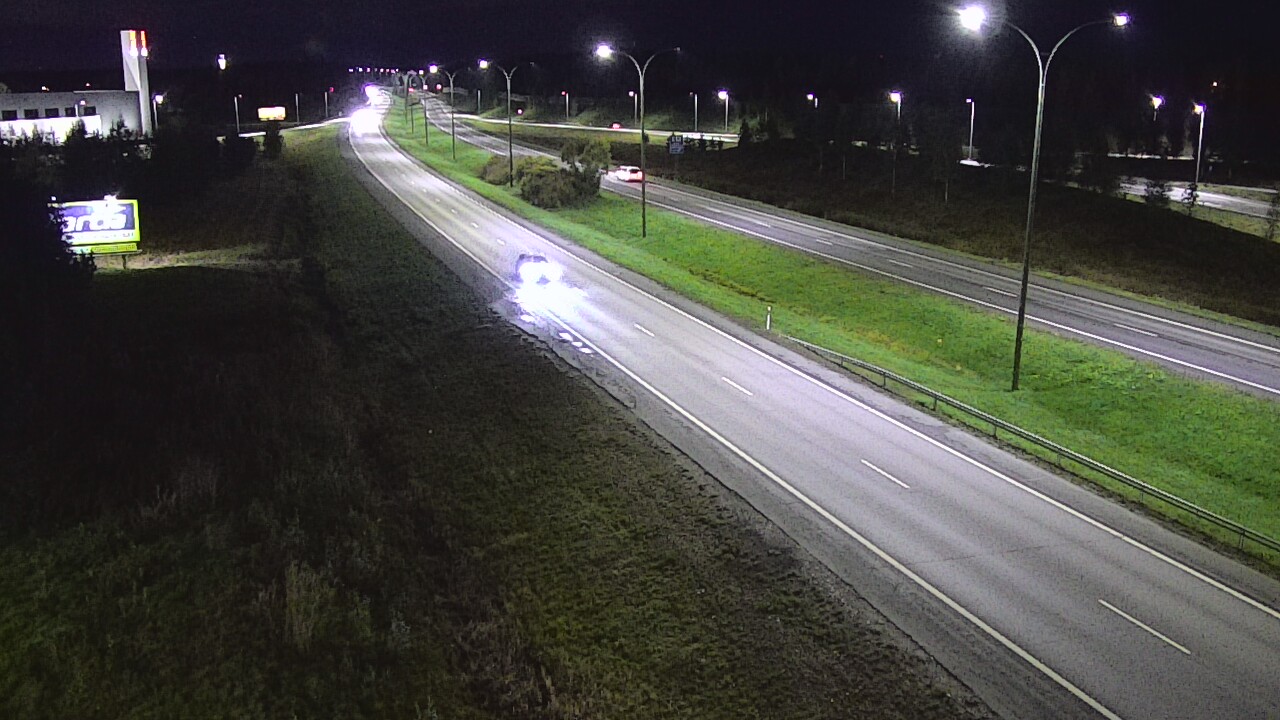 Weather Camera Image Road 4 Kempele, Zatelliitti, Oulu, Pohjois-Pohjanmaa