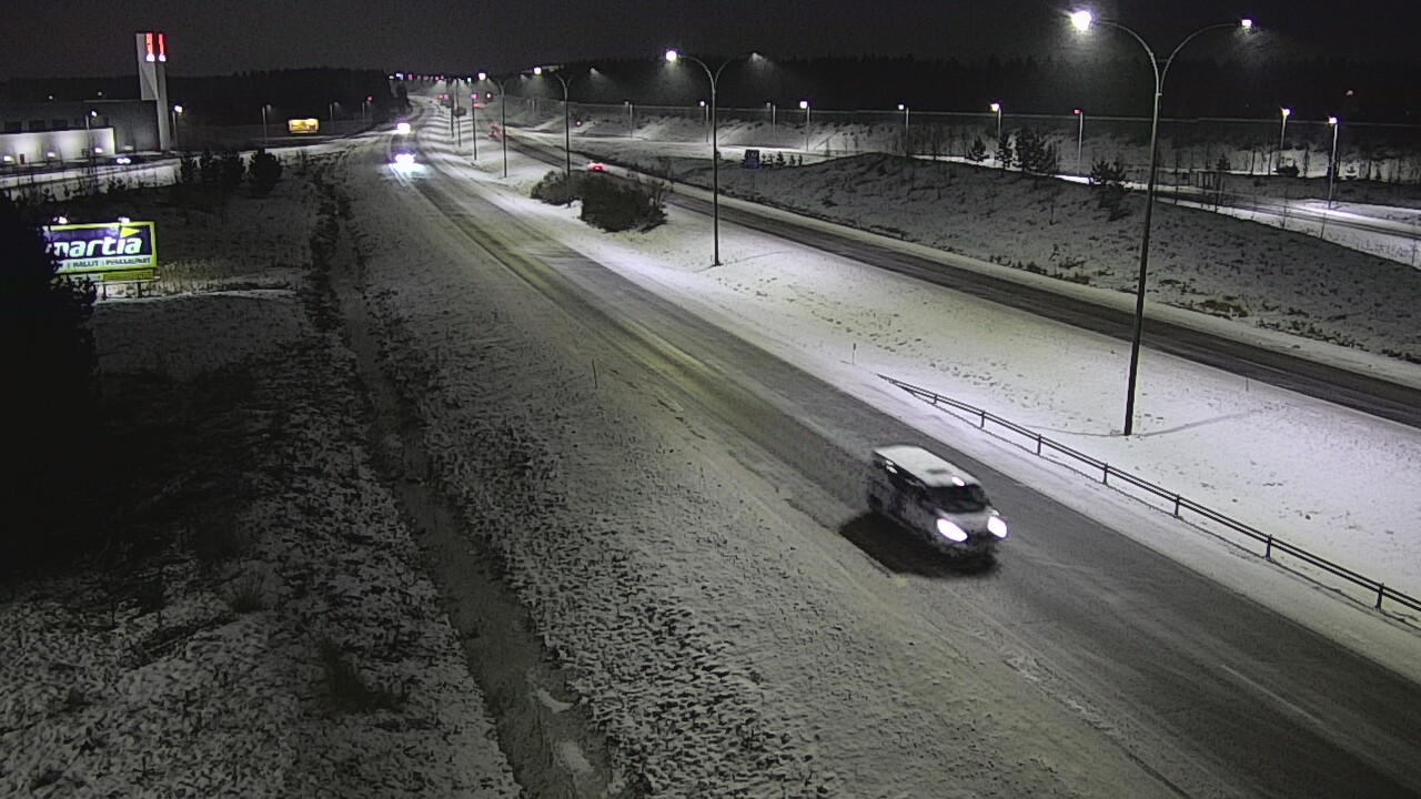 Kelikamerat Kuva Tie 4 Kempele, Zatelliitti, Oulu, Pohjois-Pohjanmaa