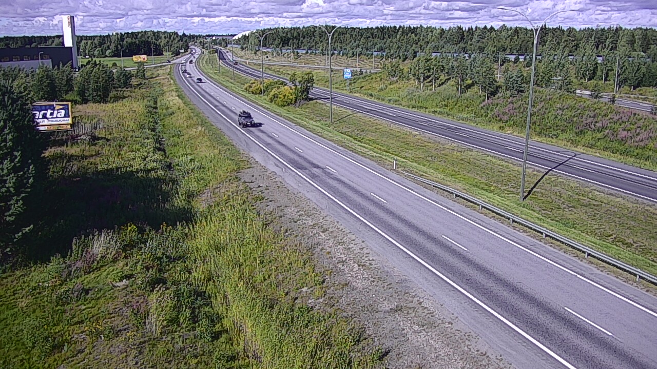 Kelikamerat Kuva Tie 4 Kempele, Zatelliitti, Oulu, Pohjois-Pohjanmaa