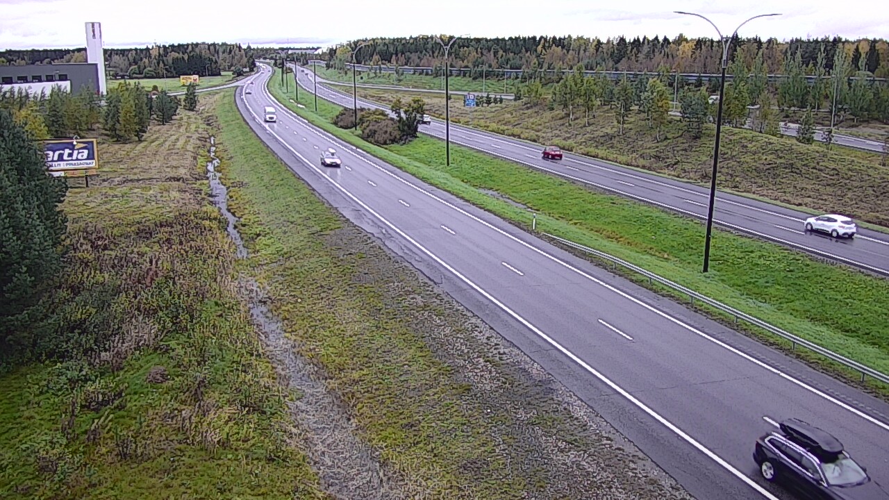 Kelikamerat Kuva Tie 4 Kempele, Zatelliitti, Oulu, Pohjois-Pohjanmaa