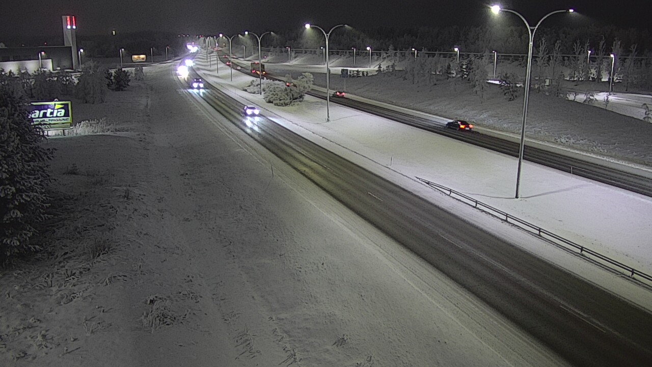 Kelikamerat Kuva Tie 4 Kempele, Zatelliitti, Oulu, Pohjois-Pohjanmaa