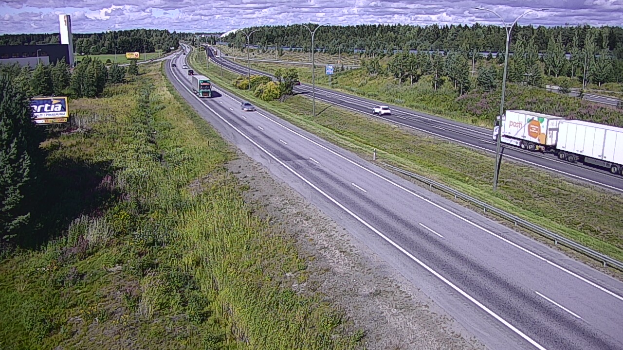 Kelikamerat Kuva Tie 4 Kempele, Zatelliitti, Oulu, Pohjois-Pohjanmaa