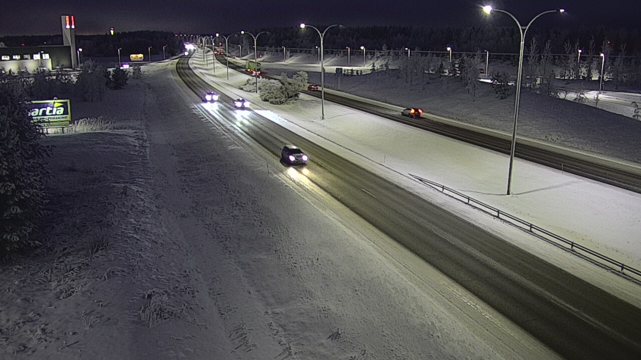 Kelikamerat Kuva Tie 4 Kempele, Zatelliitti, Oulu, Pohjois-Pohjanmaa