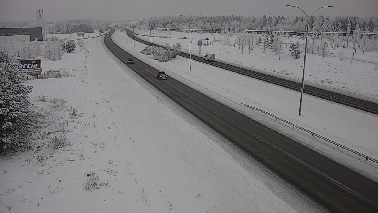 Kelikamerat Kuva Tie 4 Kempele, Zatelliitti, Oulu, Pohjois-Pohjanmaa