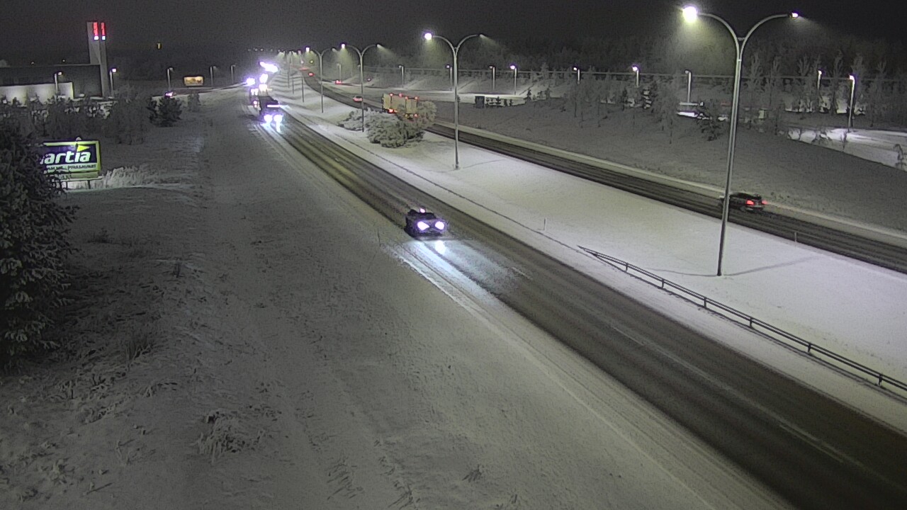 Kelikamerat Kuva Tie 4 Kempele, Zatelliitti, Oulu, Pohjois-Pohjanmaa