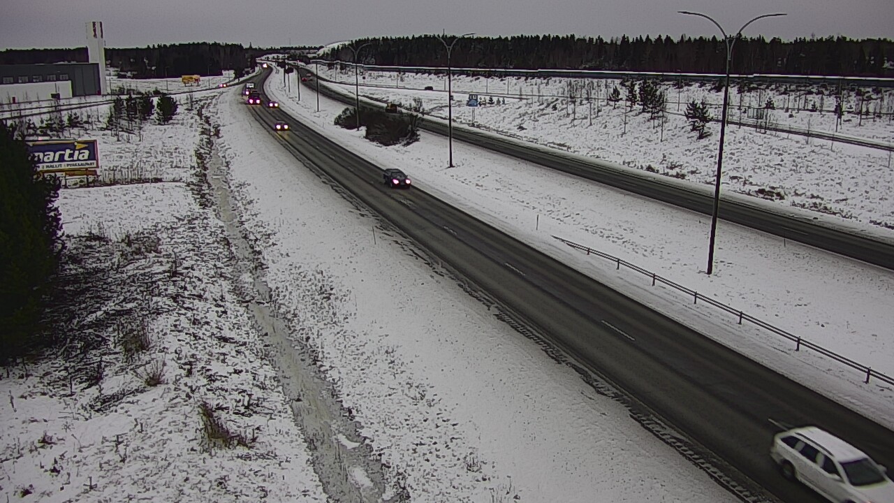 Kelikamerat Kuva Tie 4 Kempele, Zatelliitti, Oulu, Pohjois-Pohjanmaa