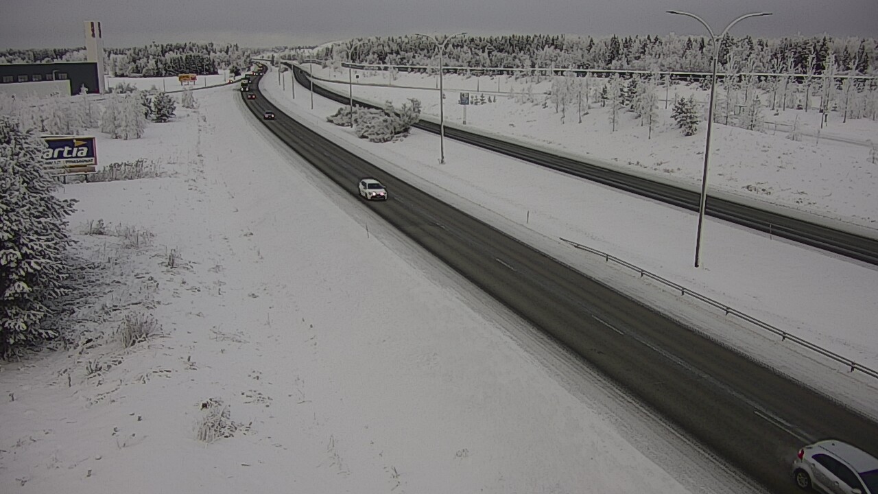 Kelikamerat Kuva Tie 4 Kempele, Zatelliitti, Oulu, Pohjois-Pohjanmaa