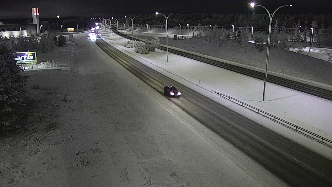 Kelikamerat Kuva Tie 4 Kempele, Zatelliitti, Oulu, Pohjois-Pohjanmaa