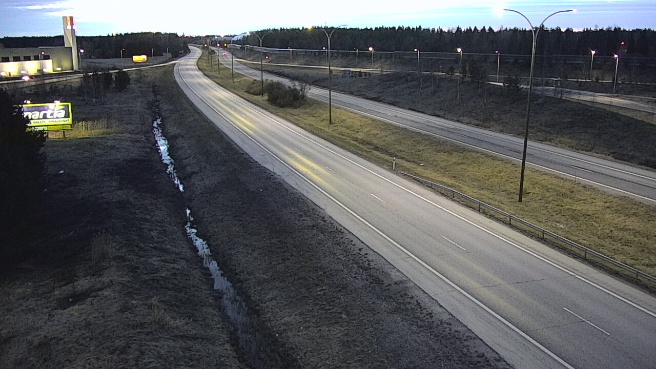 Weather Camera Image Road 4 Kempele, Zatelliitti, Oulu, Pohjois-Pohjanmaa