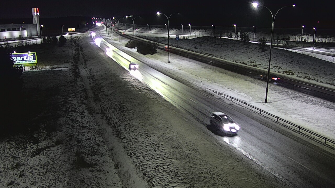 Weather Camera Image Road 4 Kempele, Zatelliitti, Oulu, Pohjois-Pohjanmaa