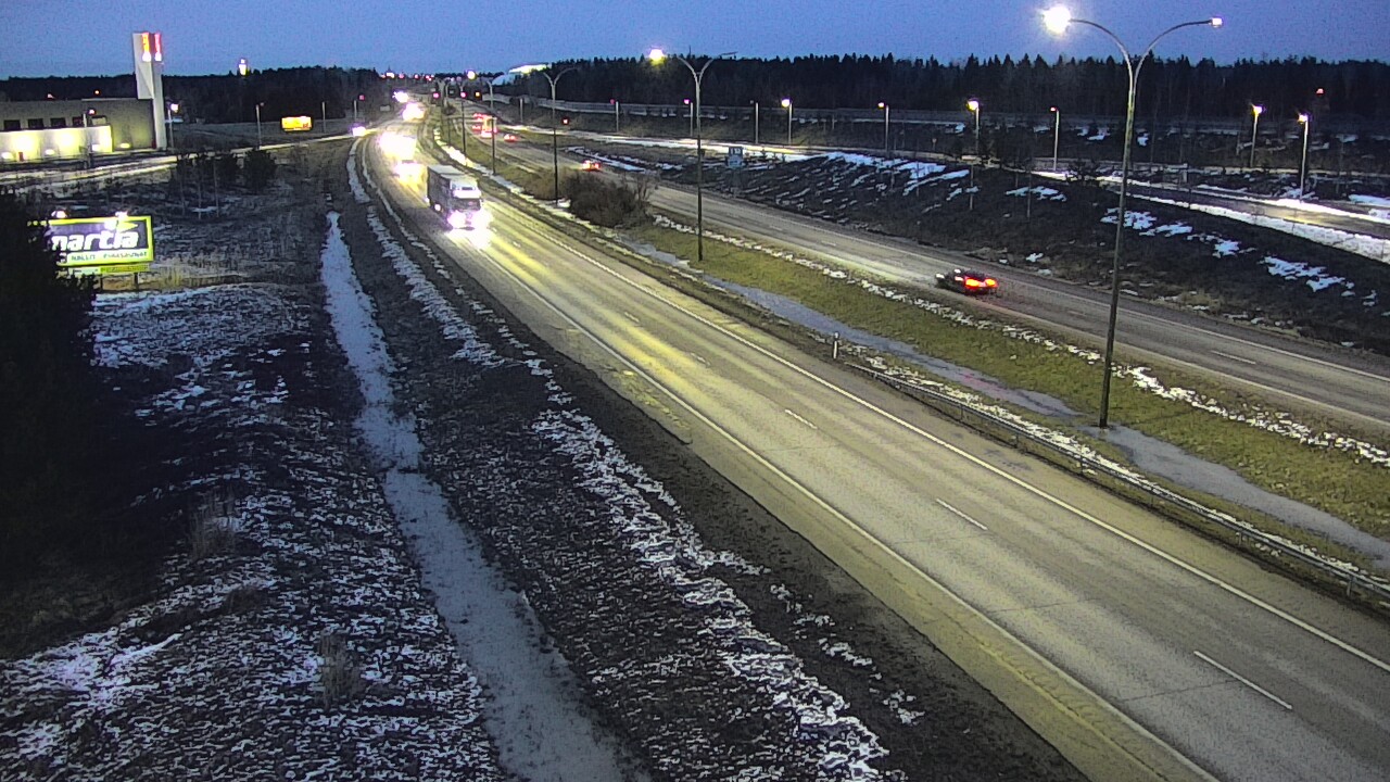 Kelikamerat Kuva Tie 4 Kempele, Zatelliitti, Oulu, Pohjois-Pohjanmaa