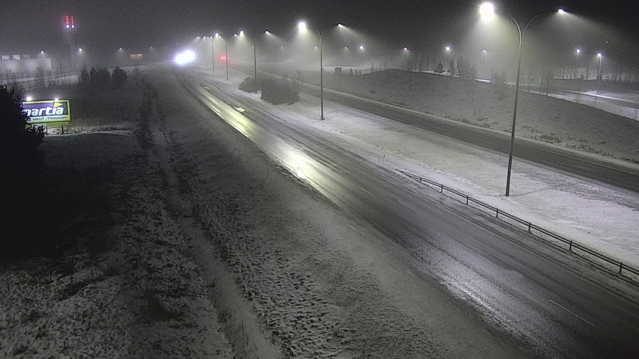 Weather Camera Image Road 4 Kempele, Zatelliitti, Oulu, Pohjois-Pohjanmaa