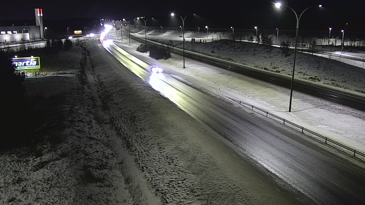 Weather Camera Image Road 4 Kempele, Zatelliitti, Oulu, Pohjois-Pohjanmaa