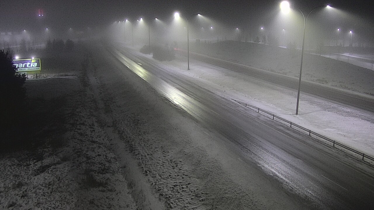 Weather Camera Image Road 4 Kempele, Zatelliitti, Oulu, Pohjois-Pohjanmaa