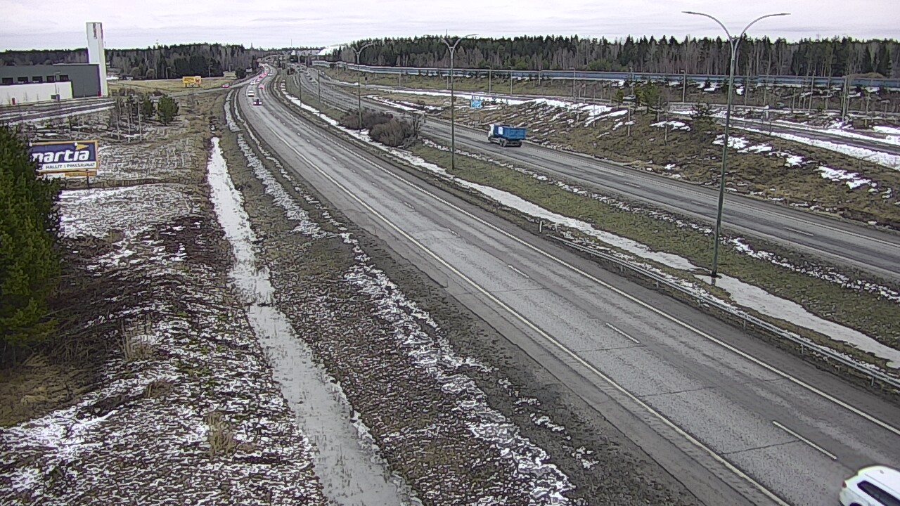 Kelikamerat Kuva Tie 4 Kempele, Zatelliitti, Oulu, Pohjois-Pohjanmaa