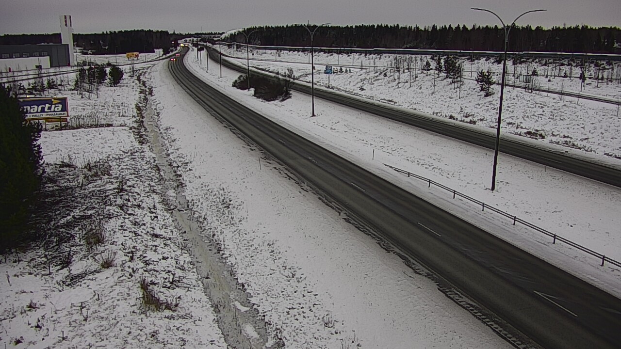 Kelikamerat Kuva Tie 4 Kempele, Zatelliitti, Oulu, Pohjois-Pohjanmaa
