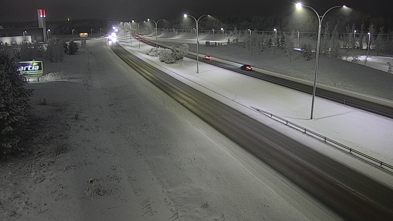 Kelikamerat Kuva Tie 4 Kempele, Zatelliitti, Oulu, Pohjois-Pohjanmaa