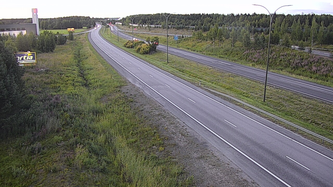Kelikamerat Kuva Tie 4 Kempele, Zatelliitti, Oulu, Pohjois-Pohjanmaa
