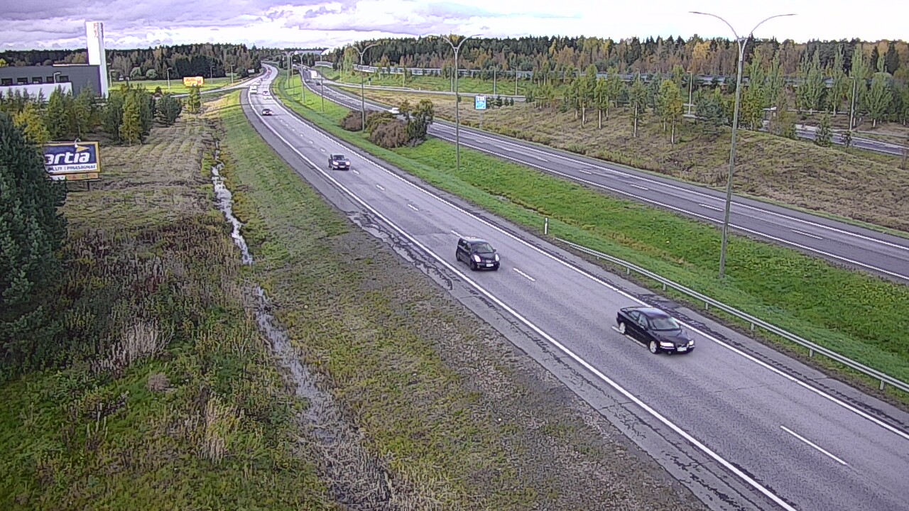 Weather Camera Image Road 4 Kempele, Zatelliitti, Oulu, Pohjois-Pohjanmaa