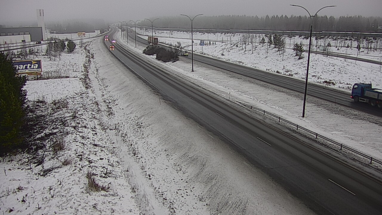 Weather Camera Image Road 4 Kempele, Zatelliitti, Oulu, Pohjois-Pohjanmaa