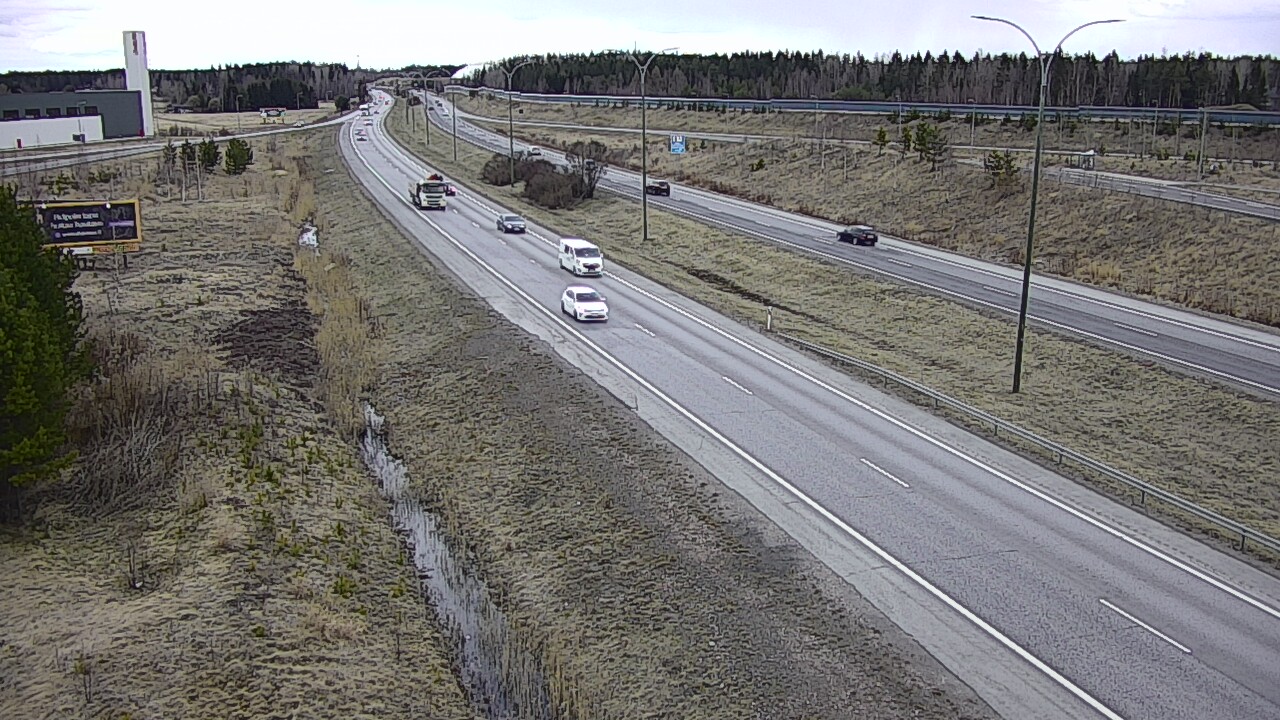 Weather Camera Image Road 4 Kempele, Zatelliitti, Oulu, Pohjois-Pohjanmaa