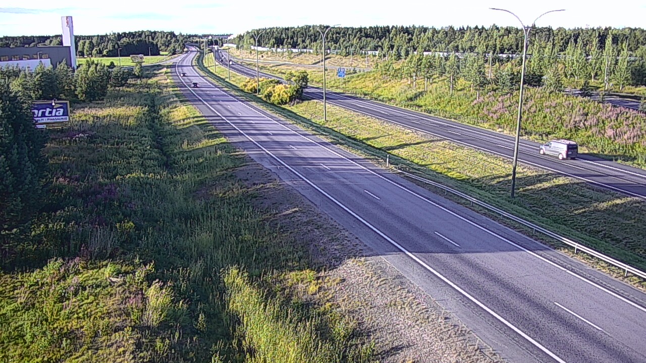 Kelikamerat Kuva Tie 4 Kempele, Zatelliitti, Oulu, Pohjois-Pohjanmaa
