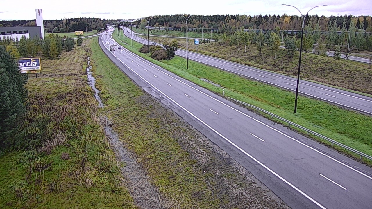 Kelikamerat Kuva Tie 4 Kempele, Zatelliitti, Oulu, Pohjois-Pohjanmaa